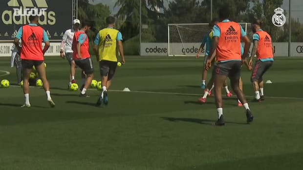 Real Madrid continues preparations for Villarreal game